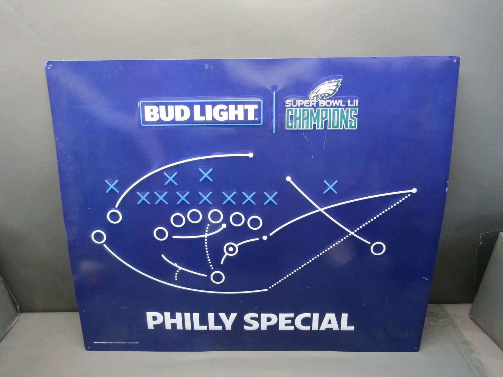Bud Light "Philly Special" Tin Sign (1 of 5)