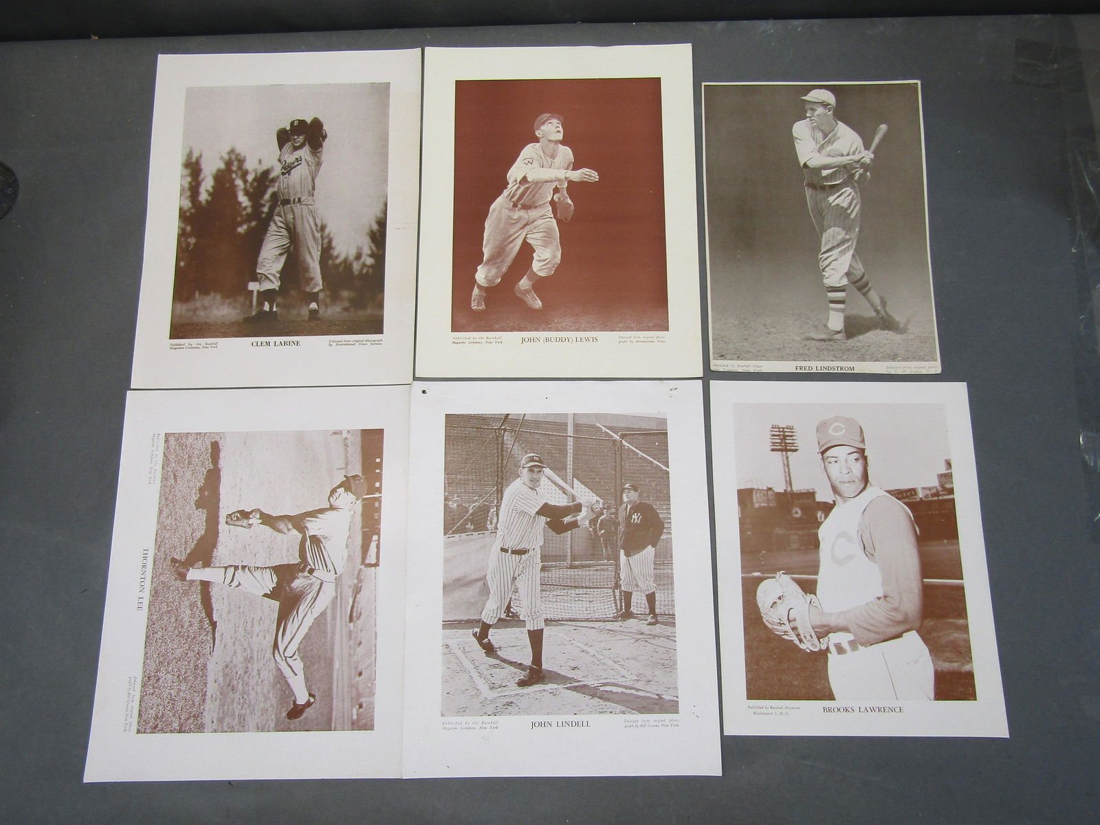 1940s Baseball Magazine Poster, M114: Lindstrom, + (1 of 1)