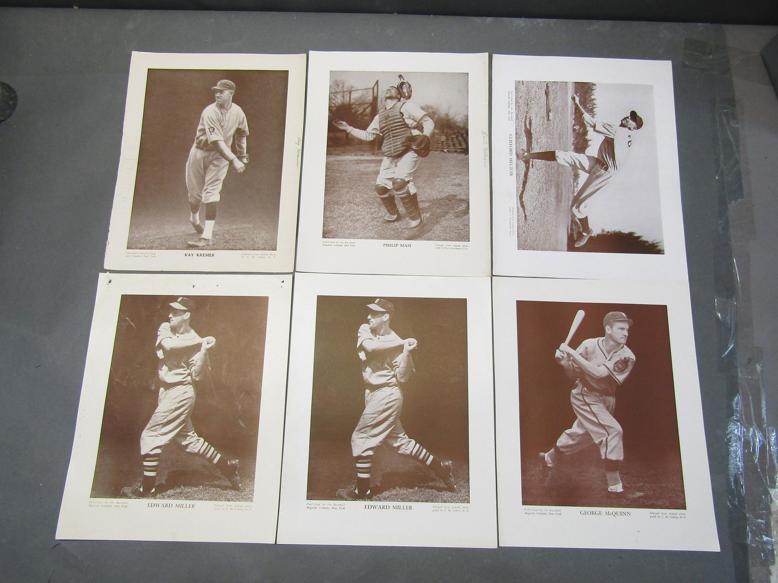 1940s Baseball Magazine Poster, M114: McQuinn (1 of 1)