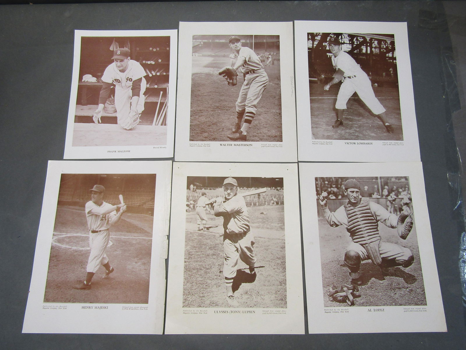 1940s Baseball Magazine Poster, M114: Masterson, + (1 of 1)