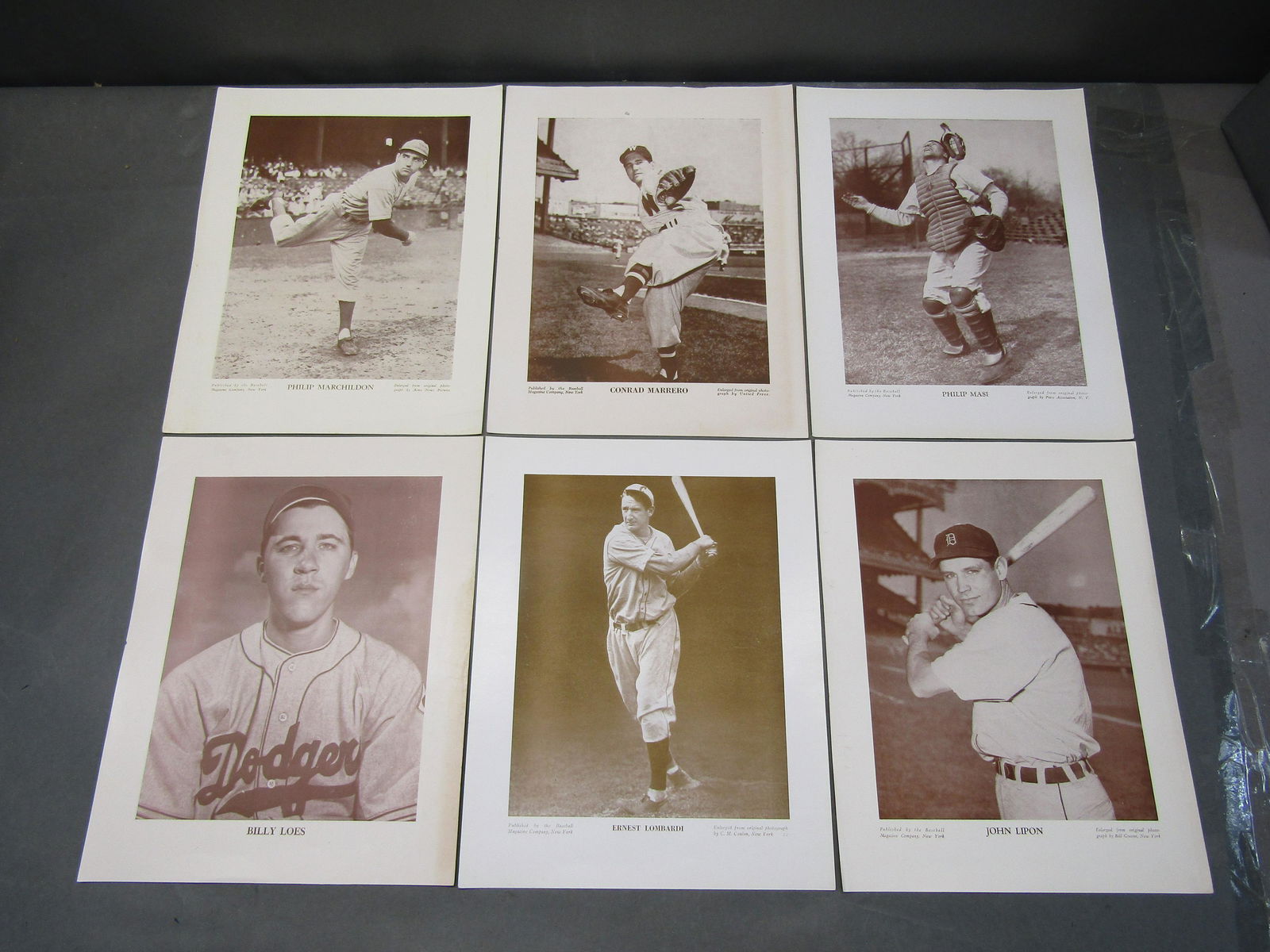 1940s Baseball Magazine Poster, M114: Lombardi (1 of 1)