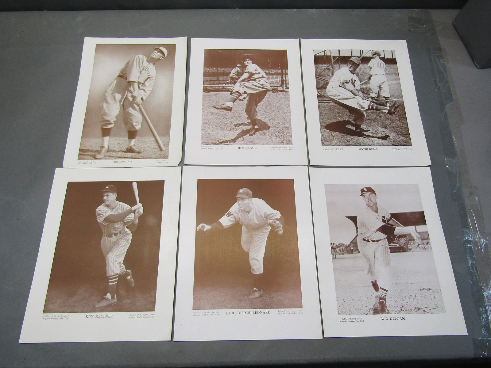 1940s Baseball Magazine Poster, M114: Jones, + (1 of 1)