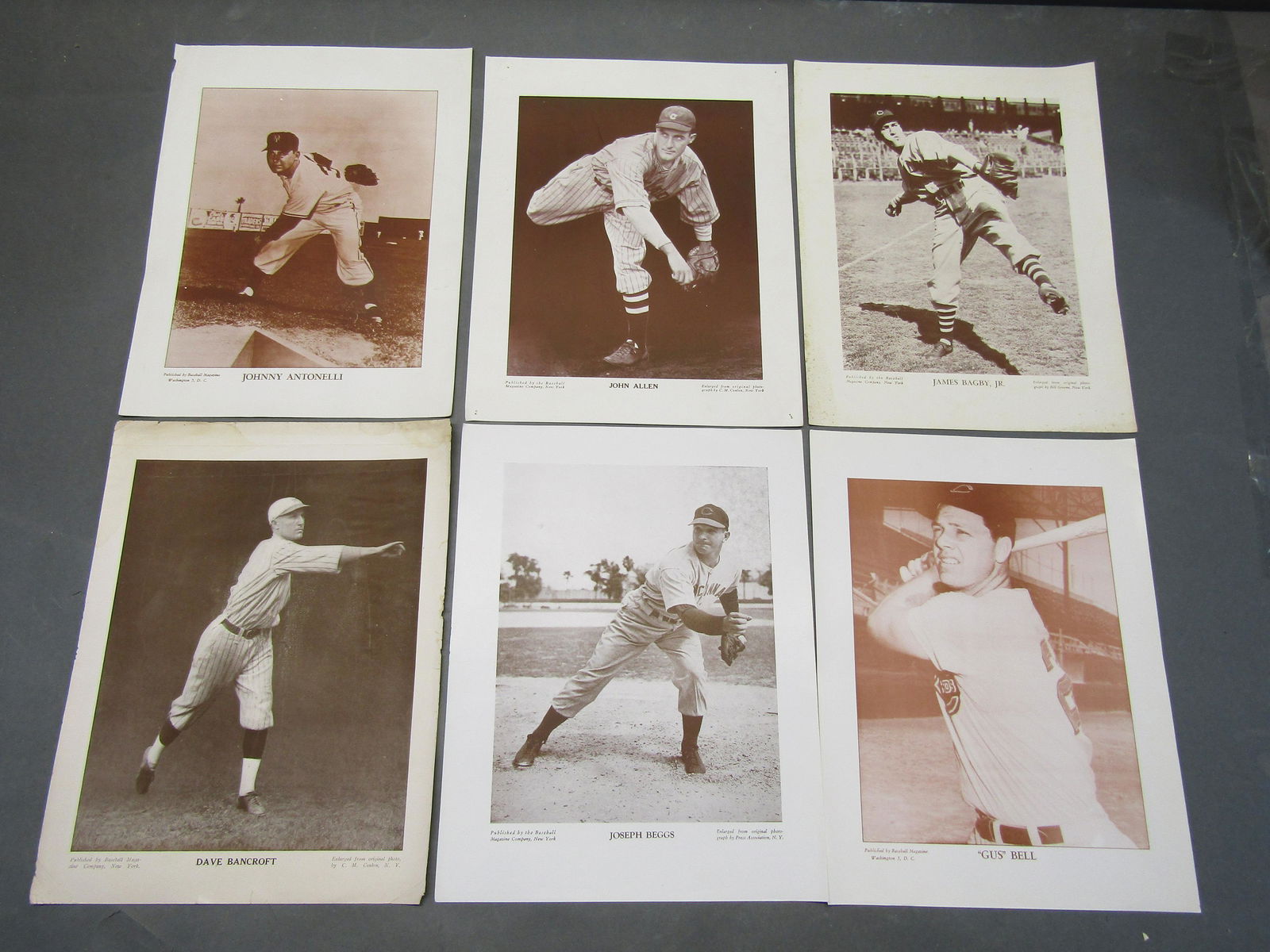 1940s Baseball Magazine Poster, M114: Antonelli, + (1 of 1)