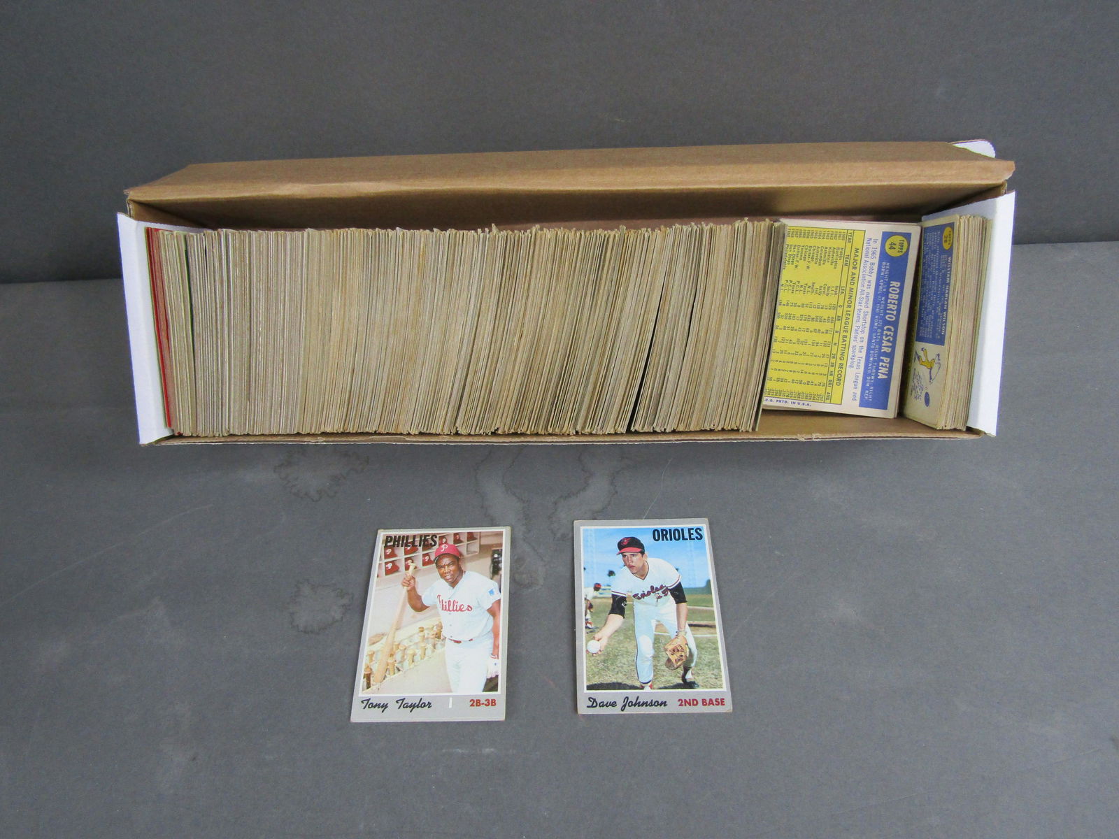 Mixed Box 1960's-'70's Baseball Cards (1 of 1)
