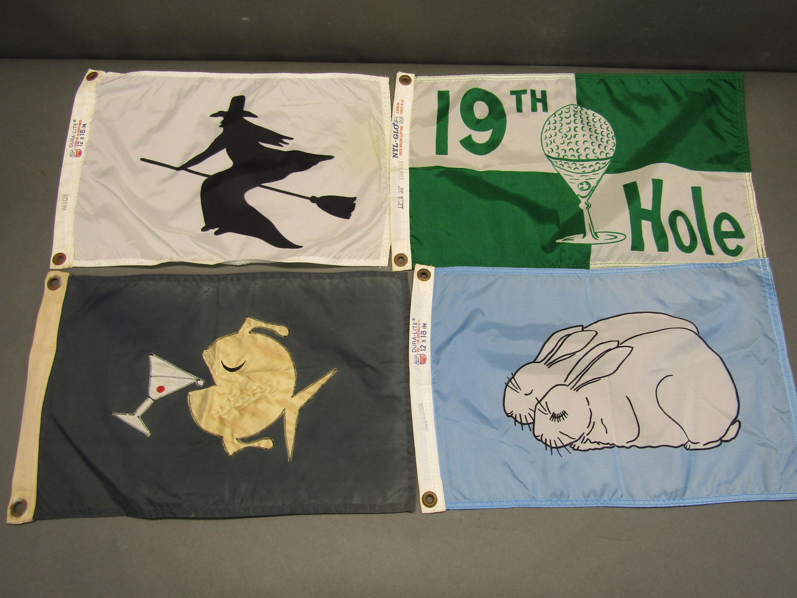 FLAGS: "Nautical Flags": Most 12" x 18"