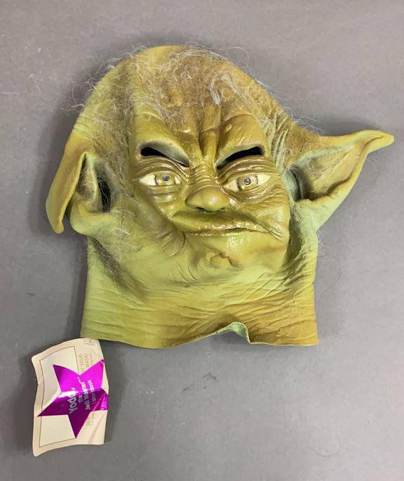 NWT Vtg 1986 Star Wars Yoda Don Post Mask: Halloween Mask