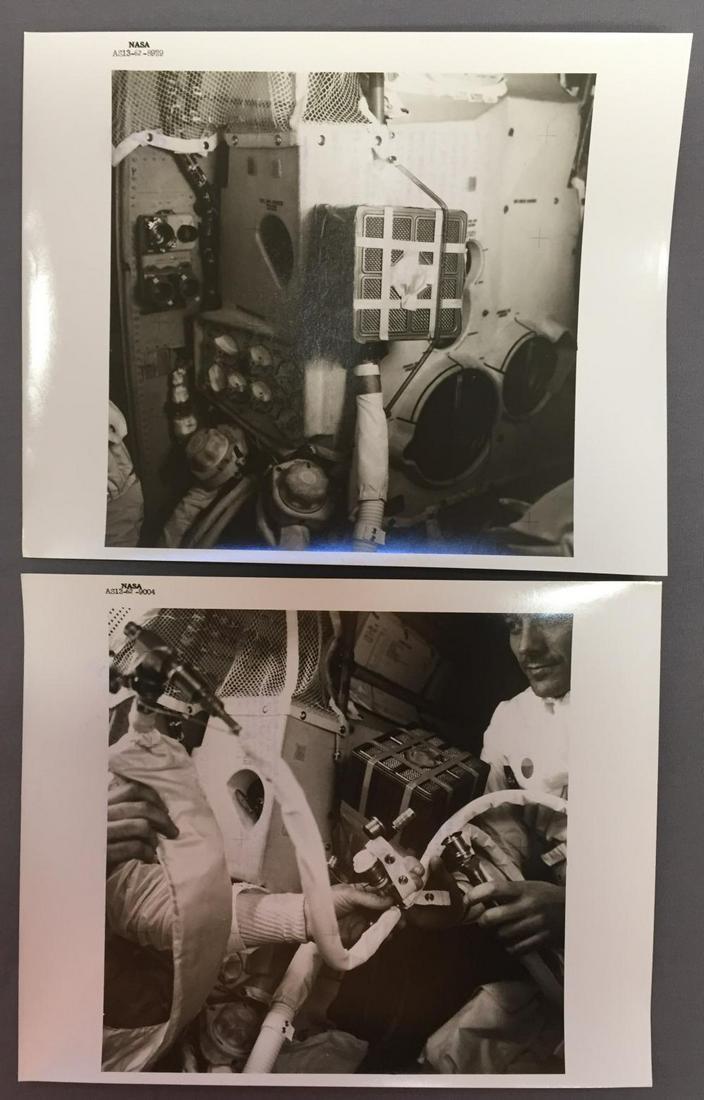 Apollo 13 Numbered Photographs of CO-2 Scrubber (1 of 2)