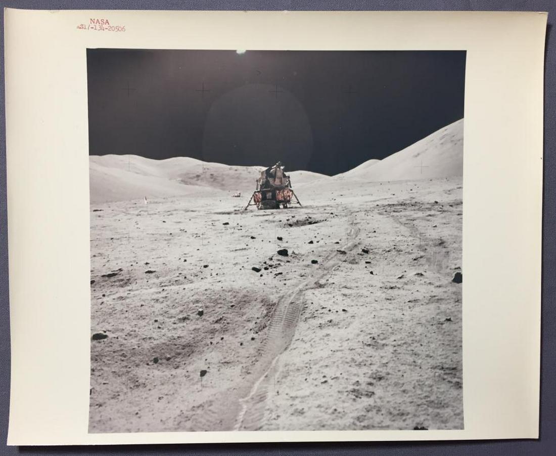 Apollo 17 LM-12 / Challenger on the surface of the moon (1 of 2)
