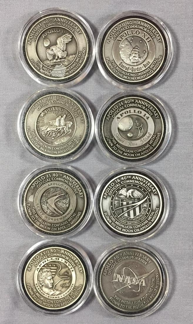 Apollo 40th Anniversery Flown metal commerative coin (1 of 3)