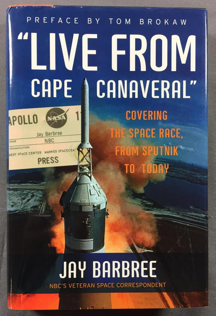 Live from Cape Canveral signed by Jay Barbree (1 of 3)