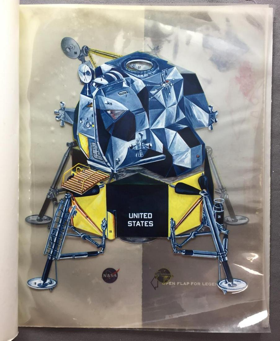 Grumman Lunar Module Transparency Book from Scott (1 of 6)
