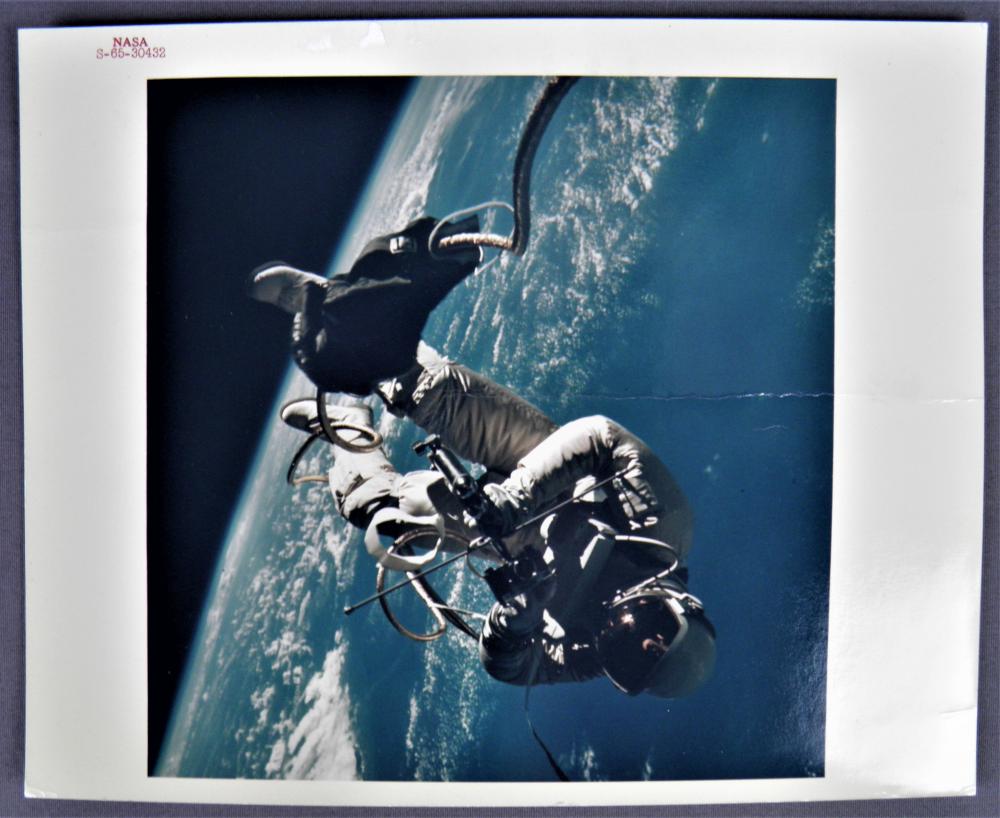 Ed White Red Numbered EVA Photograph #2 (1 of 2)