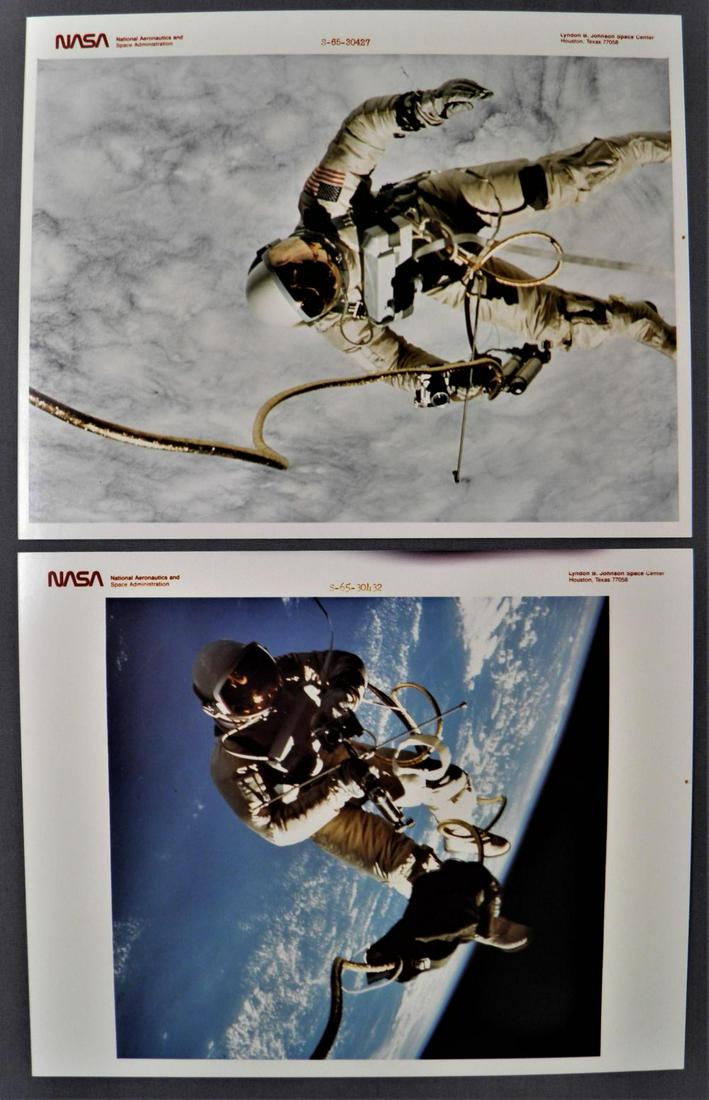 2 - Gemini GT-4 Space Walk Official NASA Red Numbered (1 of 4)