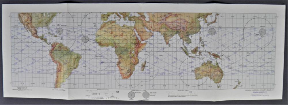 Gemini GT-11 Mission Tracking Chart (1 of 2)