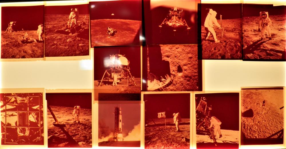 14 - Apollo 11 4" x 5" Positive Transparencies (1 of 4)
