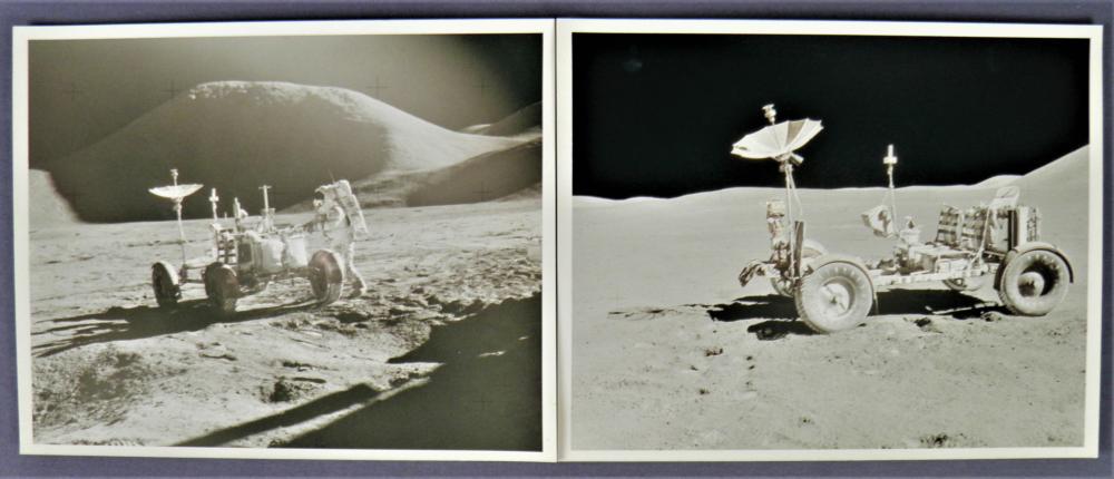 2 - Apollo Lunar Surface Vintage Rover Shots (1 of 2)