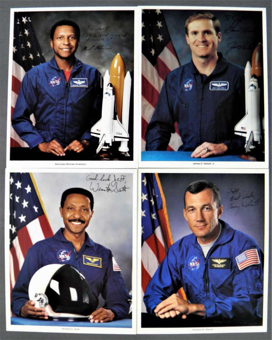 4 - Space Shuttle Astronaut Signed Lithographs (1 of 2)