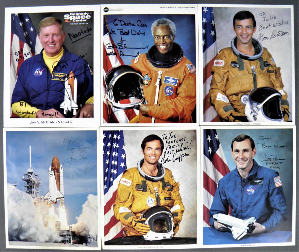 6 - Astronaut Signed Lithographs (1 of 2)