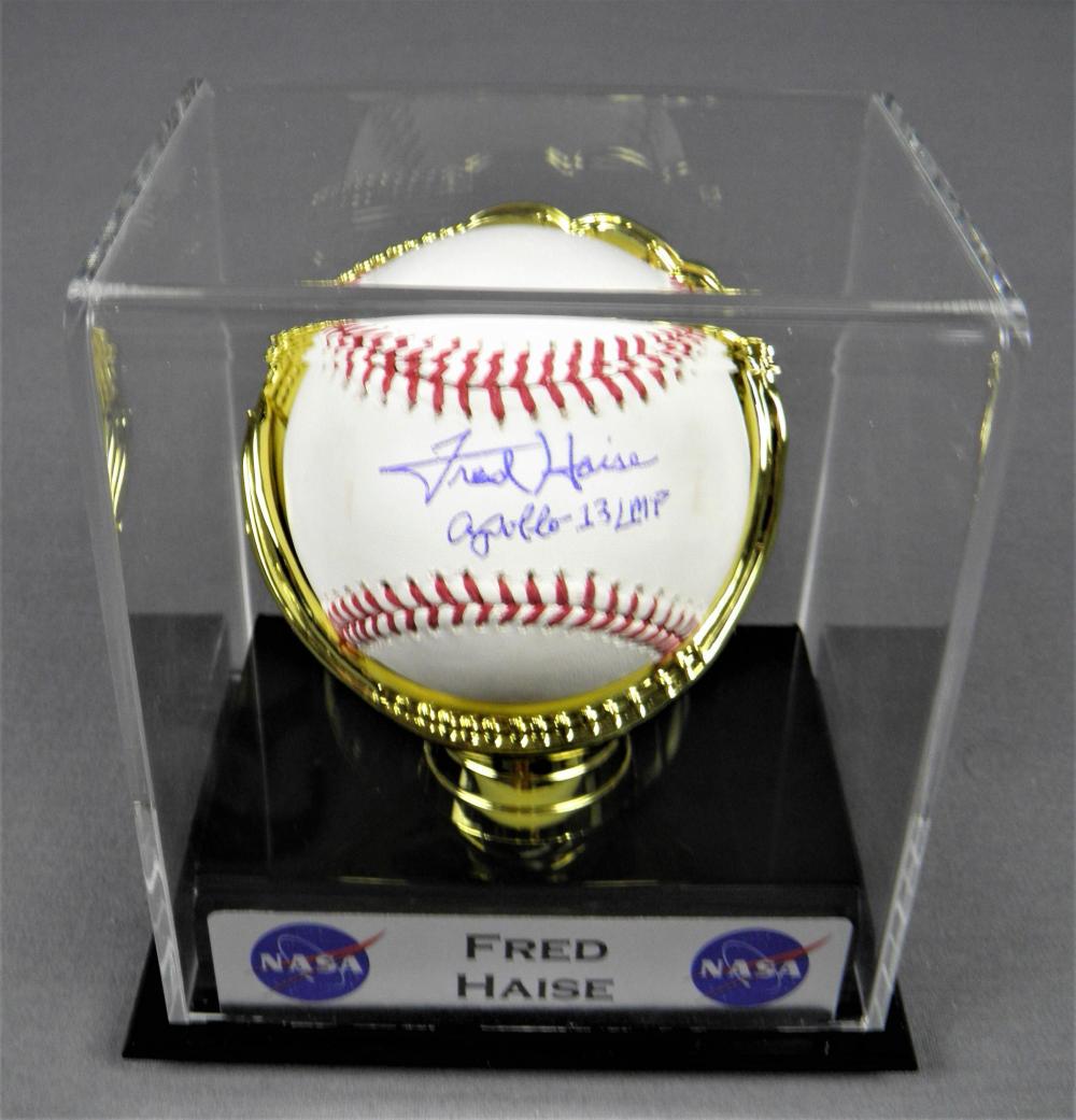 Fred Haise Signed Baseball (1 of 4)