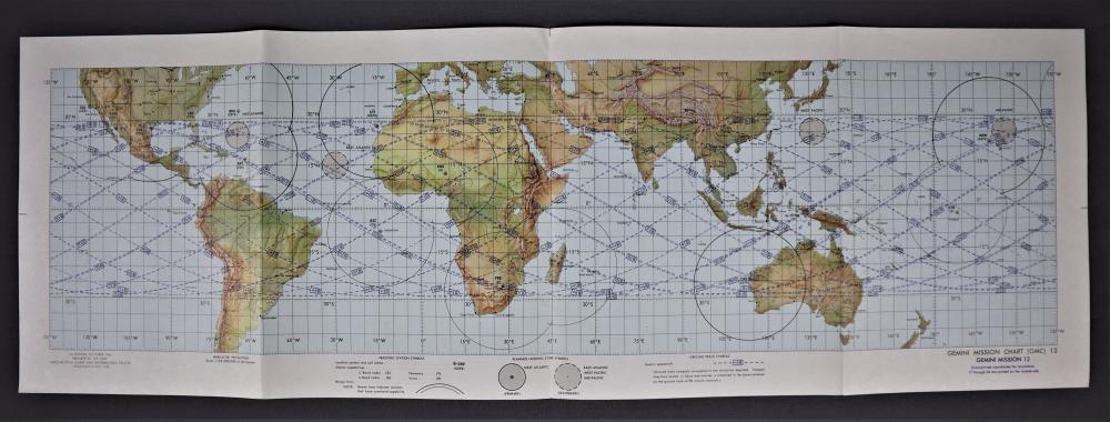 Gemini 12 Orbital Tracking Chart (1 of 2)