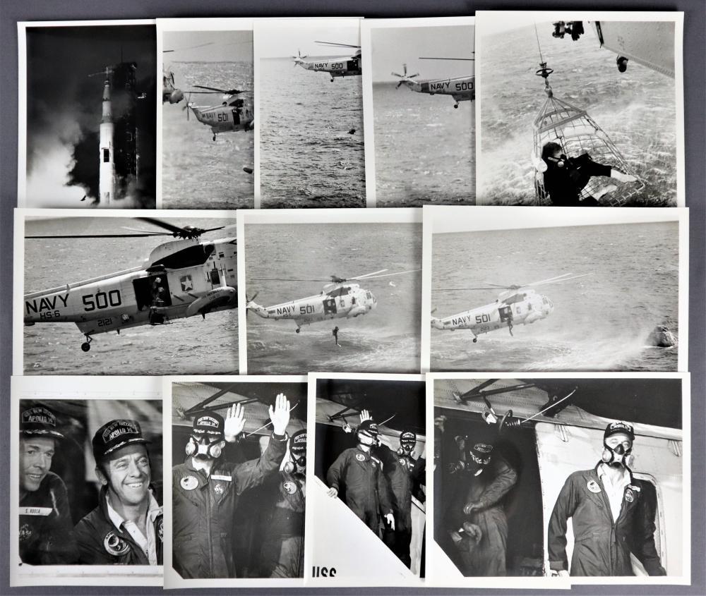 12 - Apollo 14 Vintage Recovery Photographs (1 of 6)