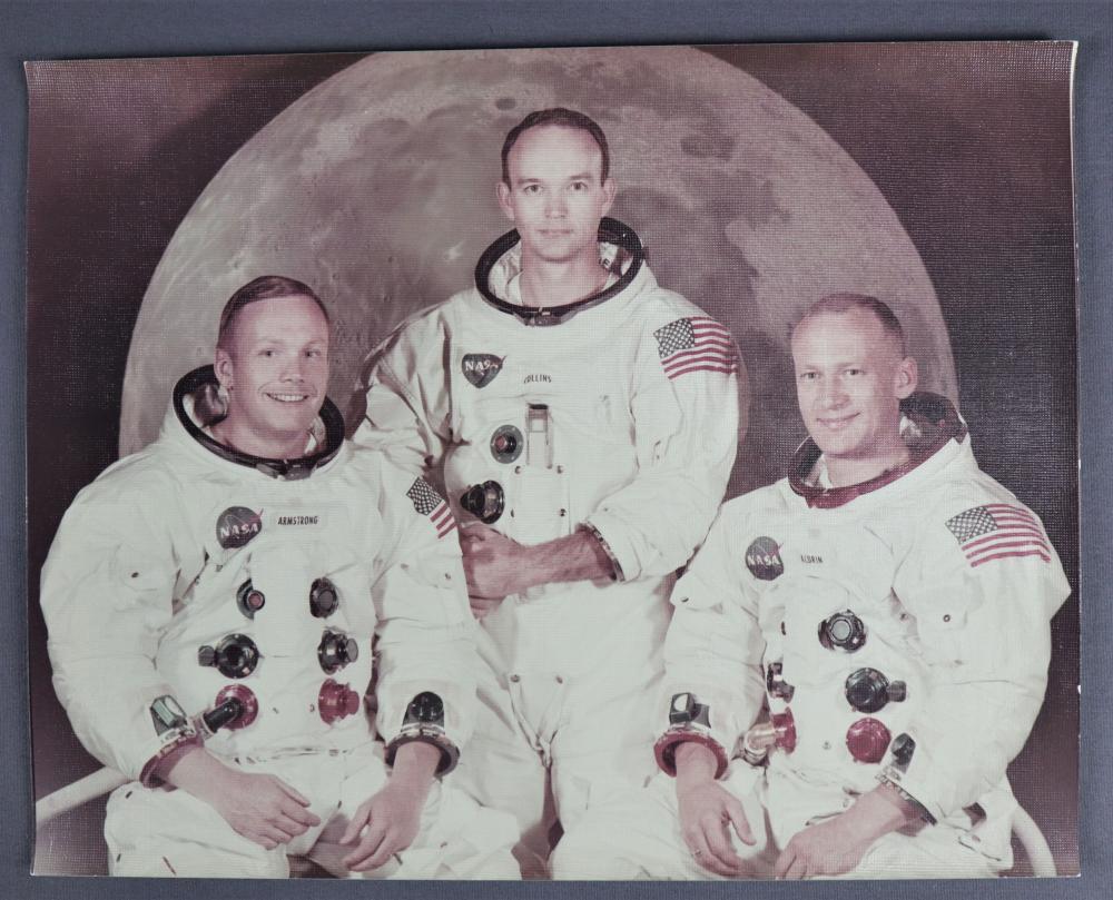 Apollo 11 Crew 11" x 14" Textured 'A' Kodak Paper (1 of 2)