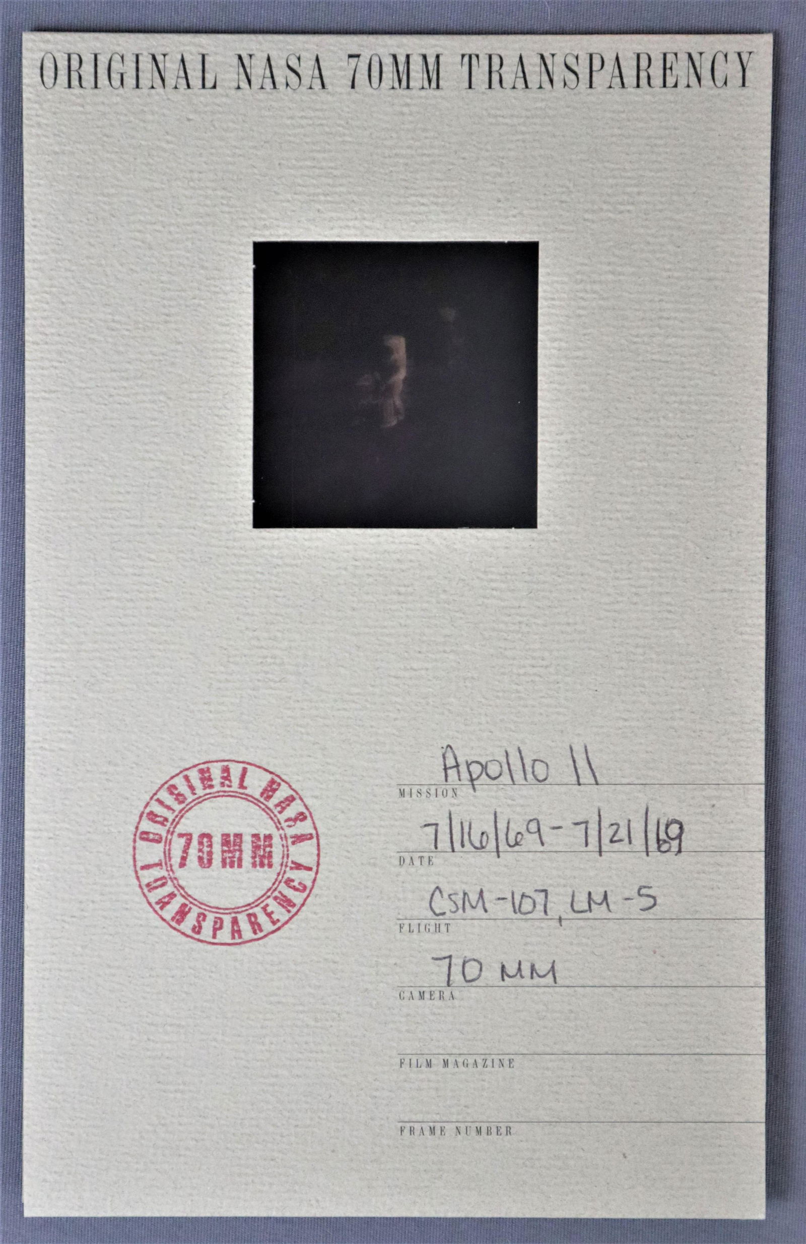 Apollo 11 70mm Lunar Surface Display (1 of 4)