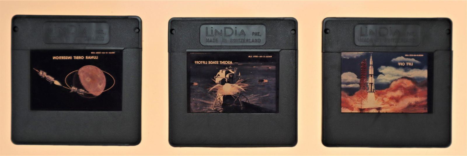 3 - Early Apollo Moon Landing Presentation Slides (1 of 2)