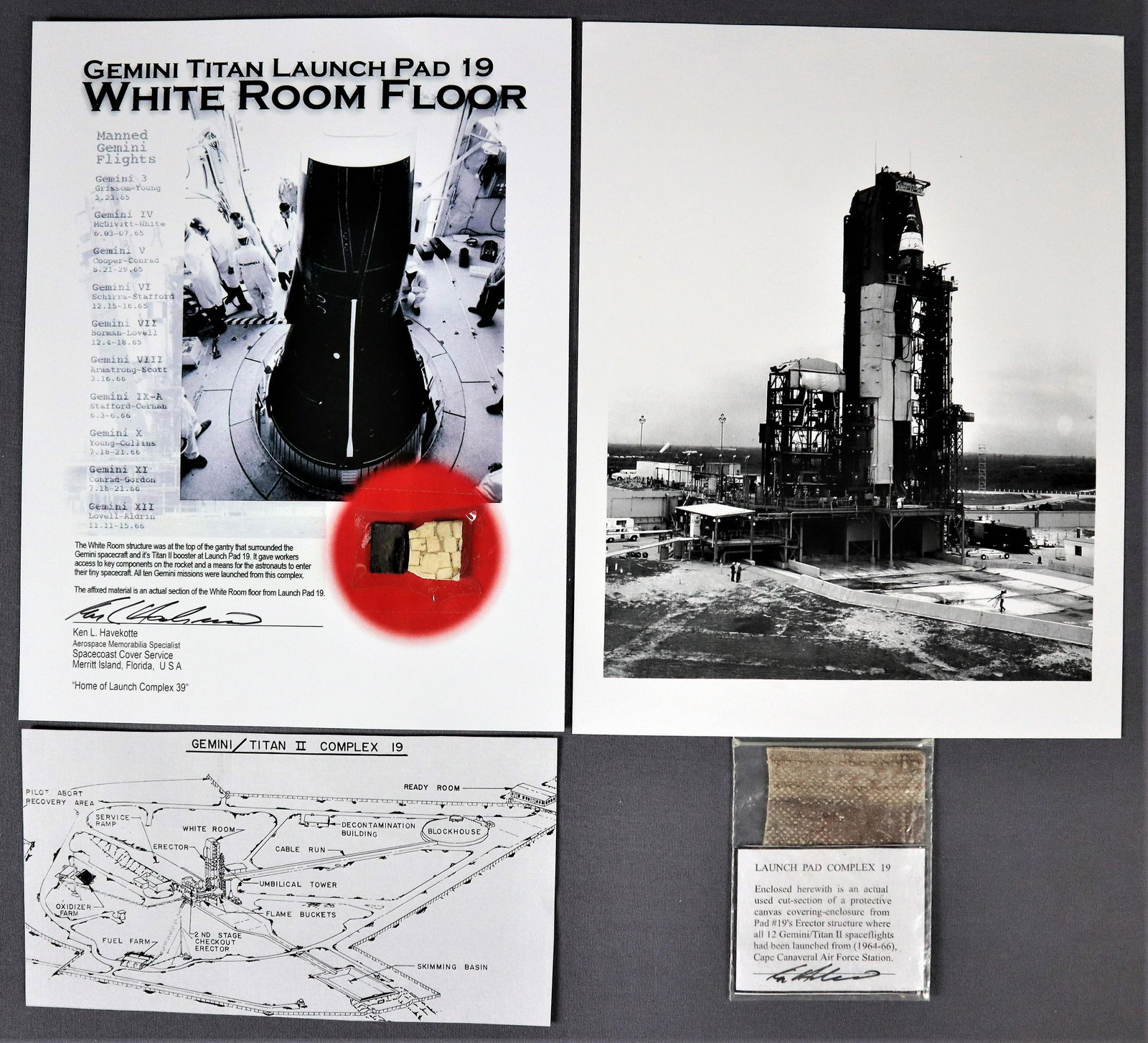 2 - Gemini Launch Pad-19 Souvenirs (1 of 7)