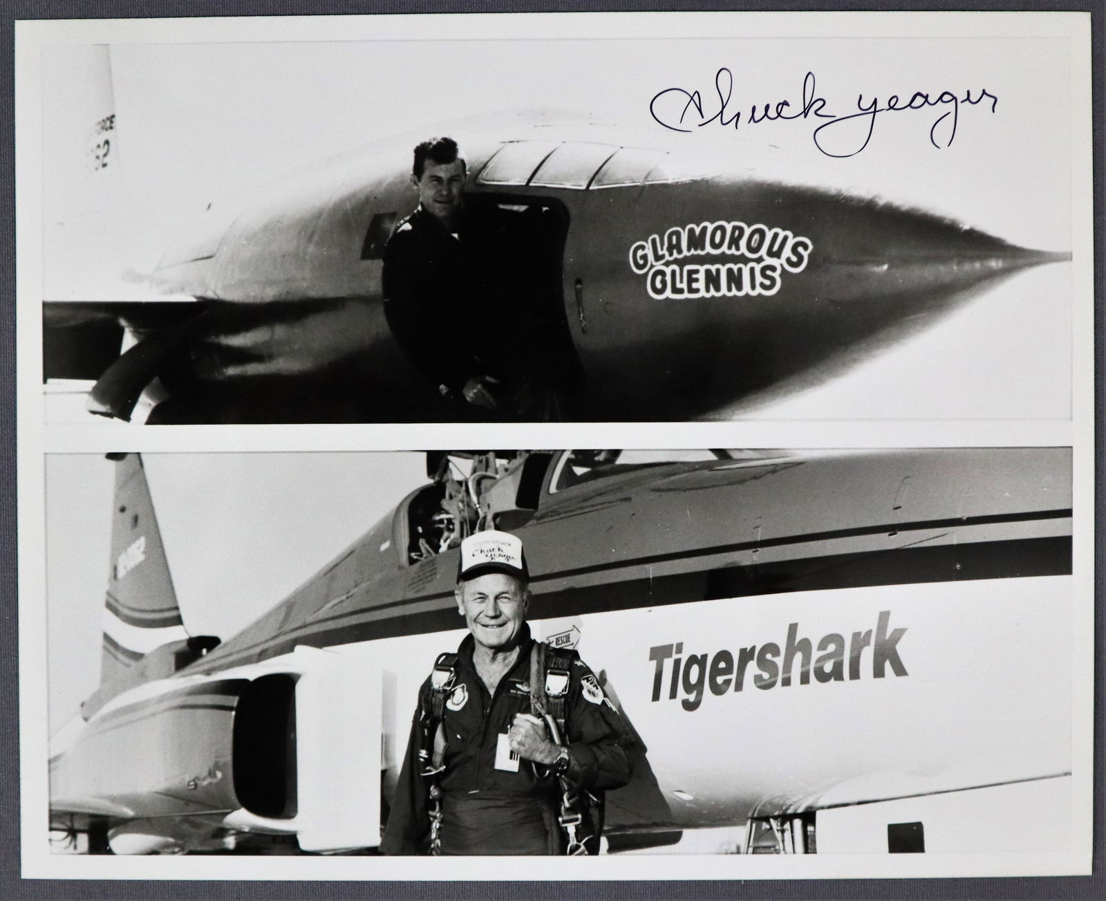 Chuck Yeager Signed Photograph (1 of 2)