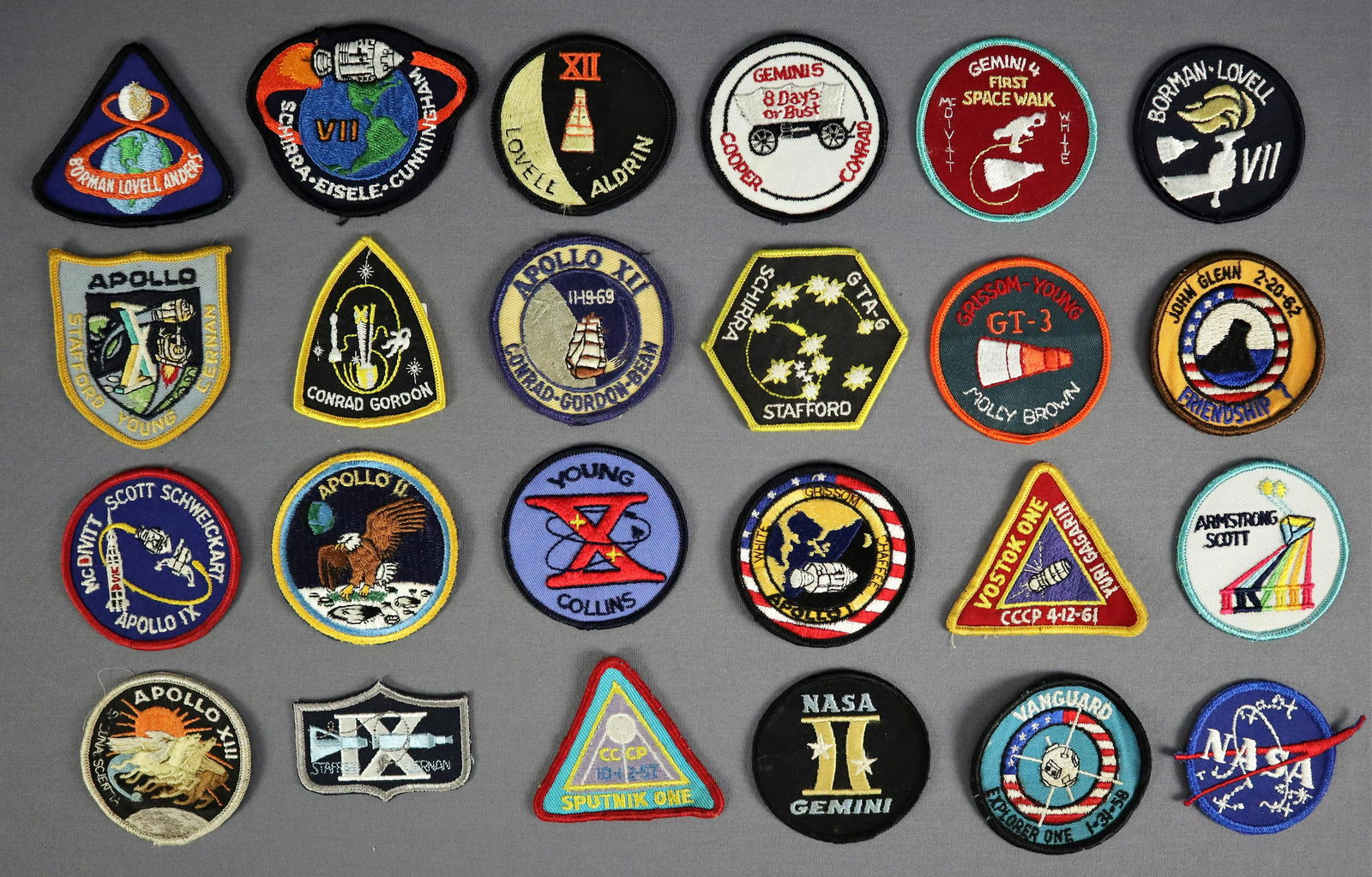 23 - Vintage 3" Cloth Back Patches (1 of 2)