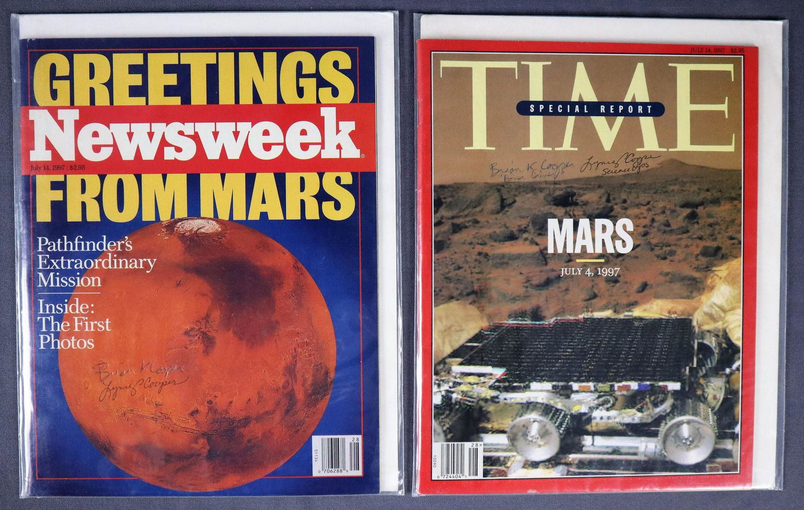 2 - Mars Pathfinder Signed Magazines (1 of 3)