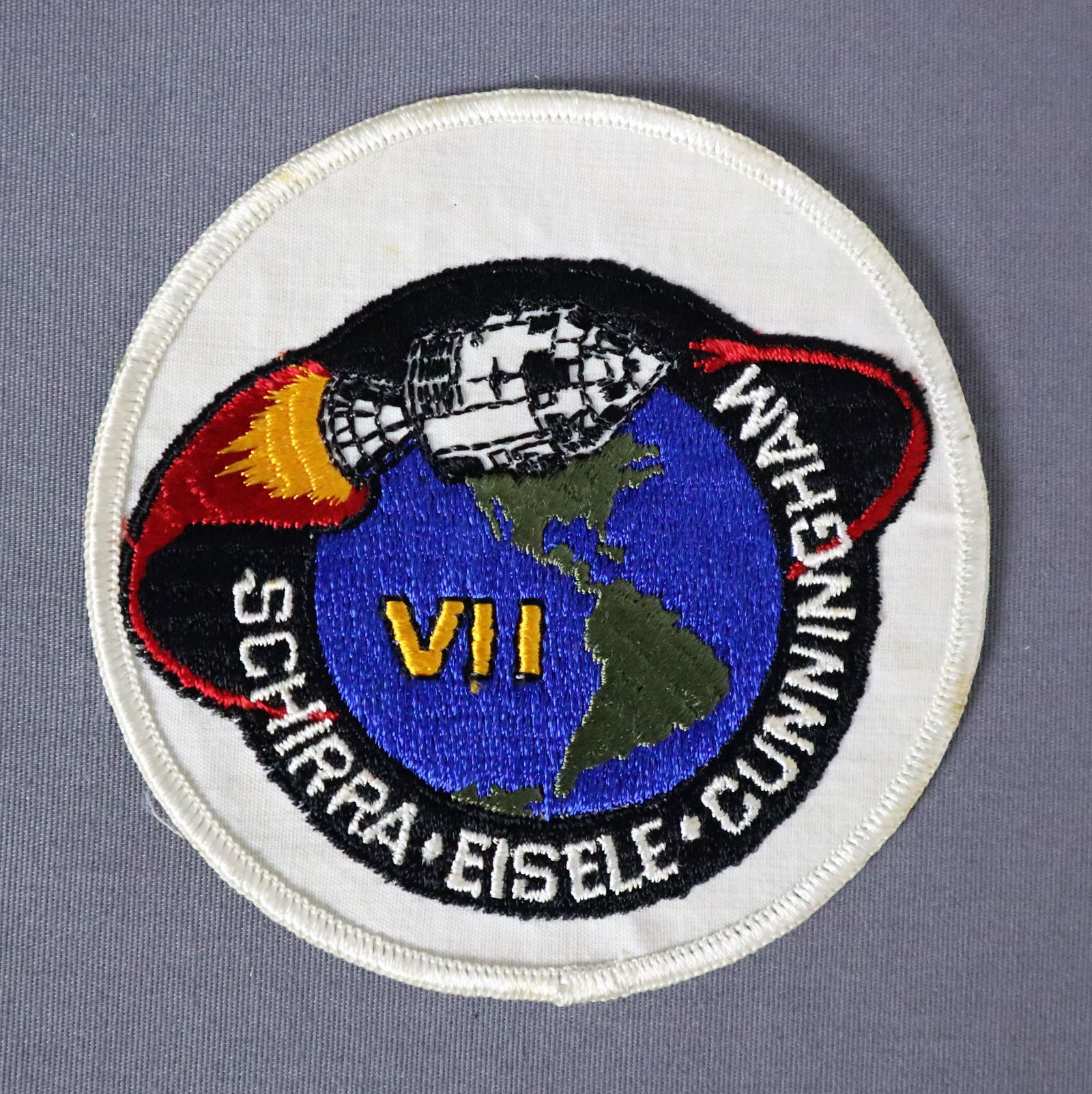 Original Apollo 7 Crew Patch (1 of 2)