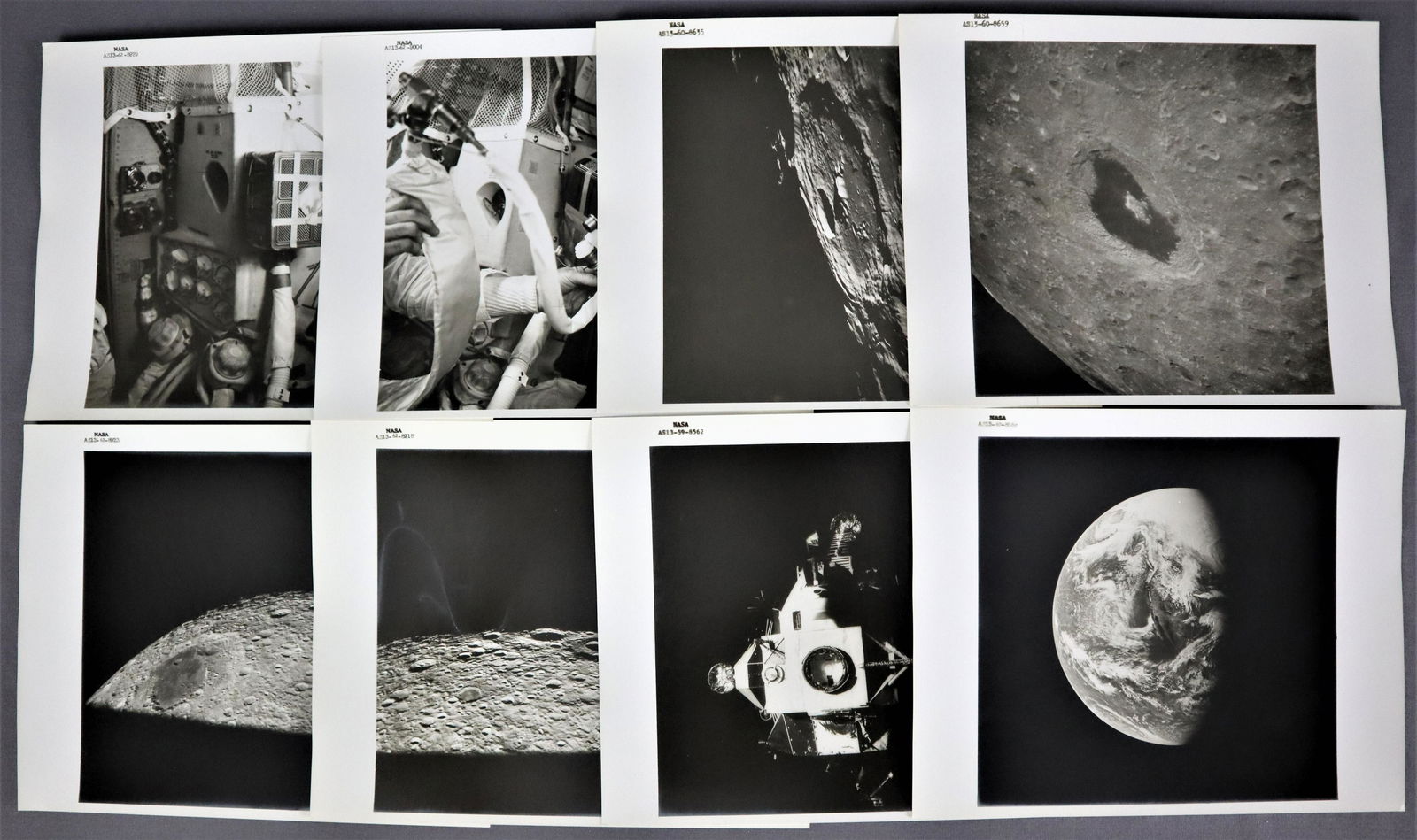 8 - Vintage Numbered Apollo 13 Mission Photographs (1 of 4)