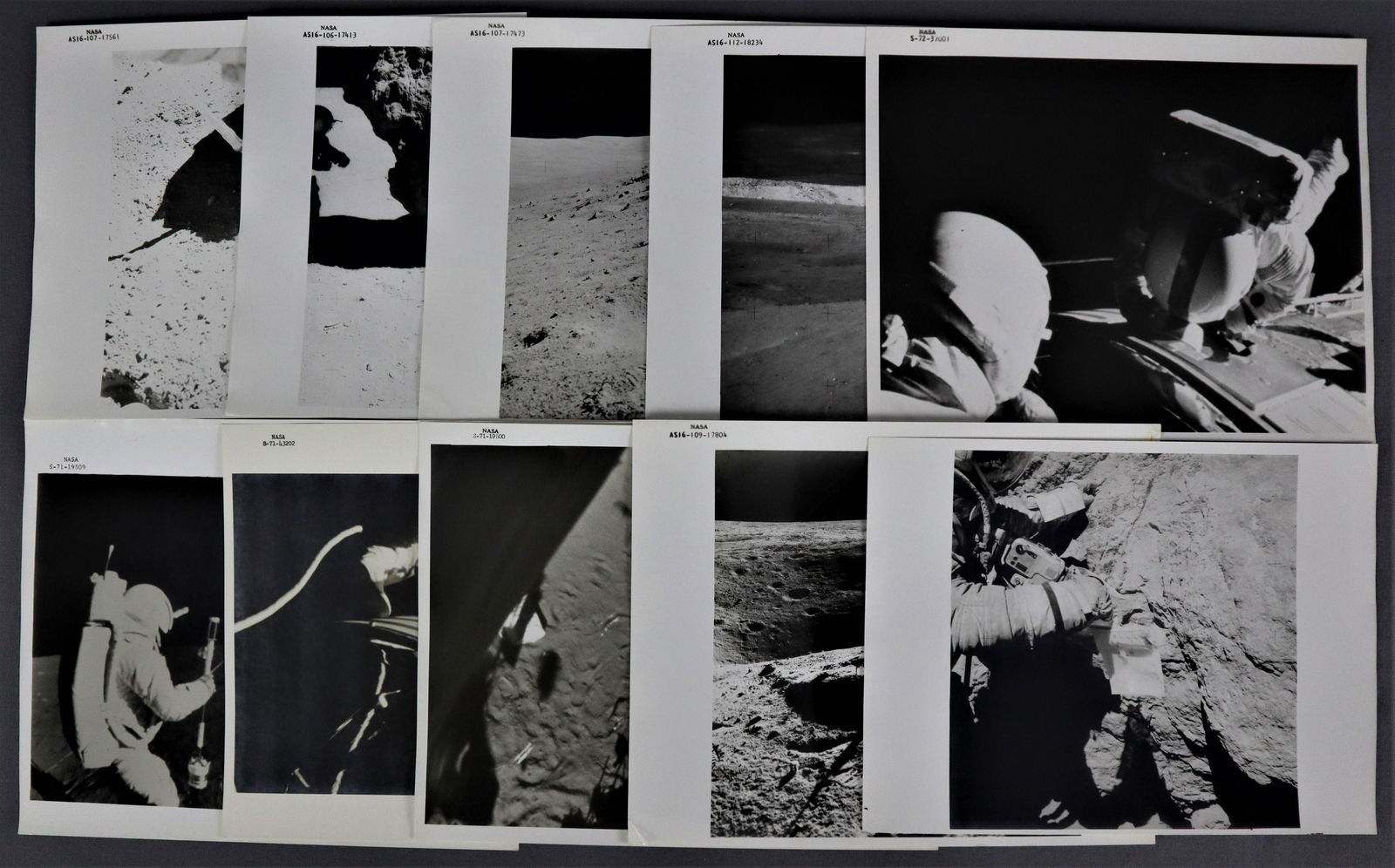 10 - Vintage Apollo Lunar Surface & Mission Photographs (1 of 5)