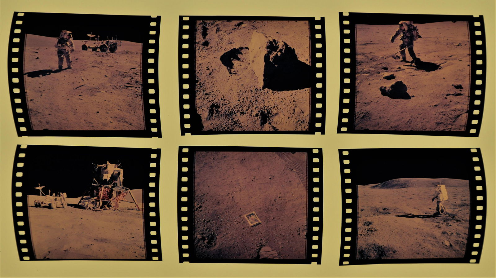 6 - Apollo 15 70mm Vintage Color Positives (1 of 1)