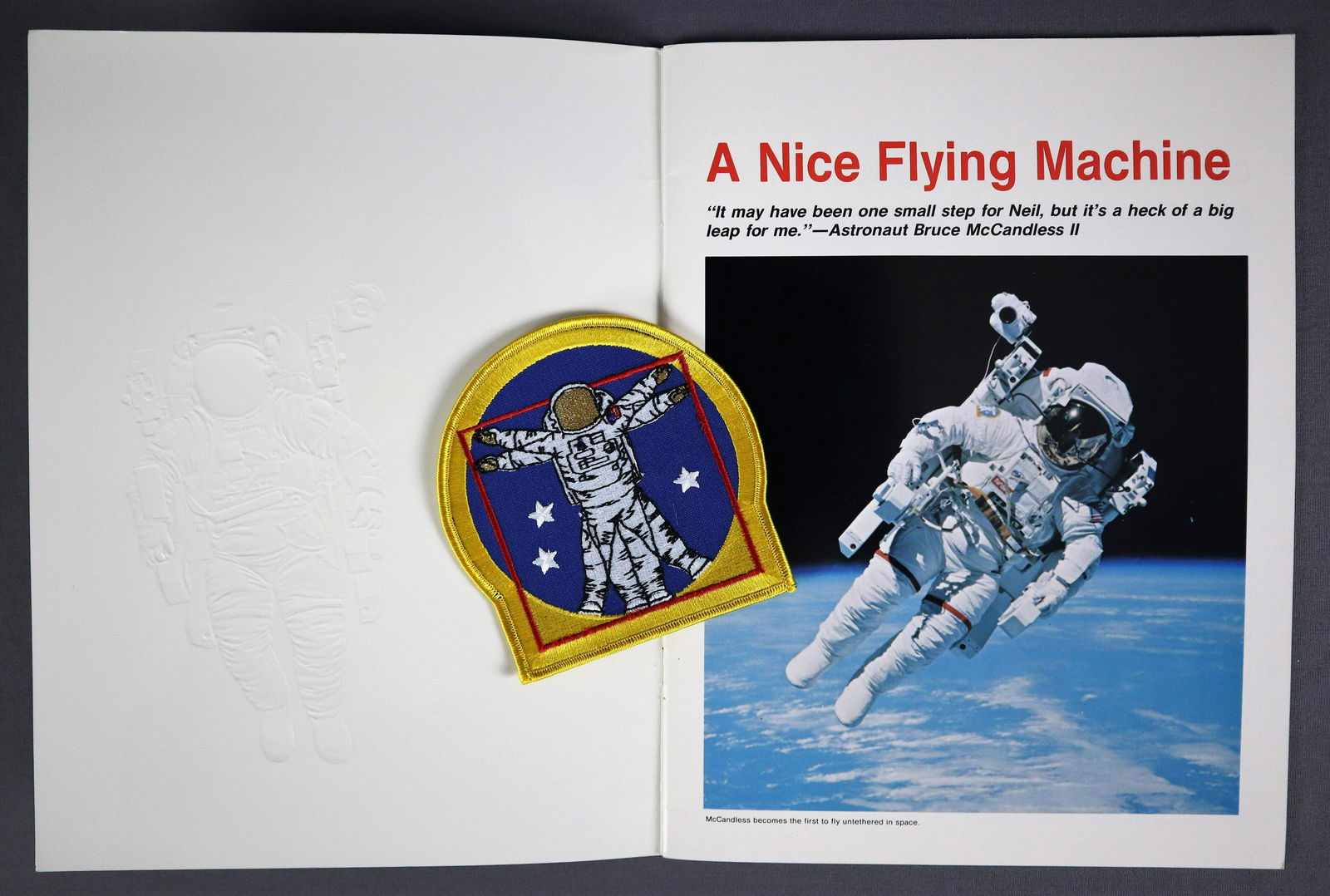 Manned Maneuvering Unit Patch & Information (1 of 9)