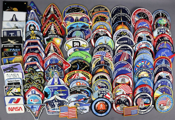 100 Nasa Crew & Program Patches
