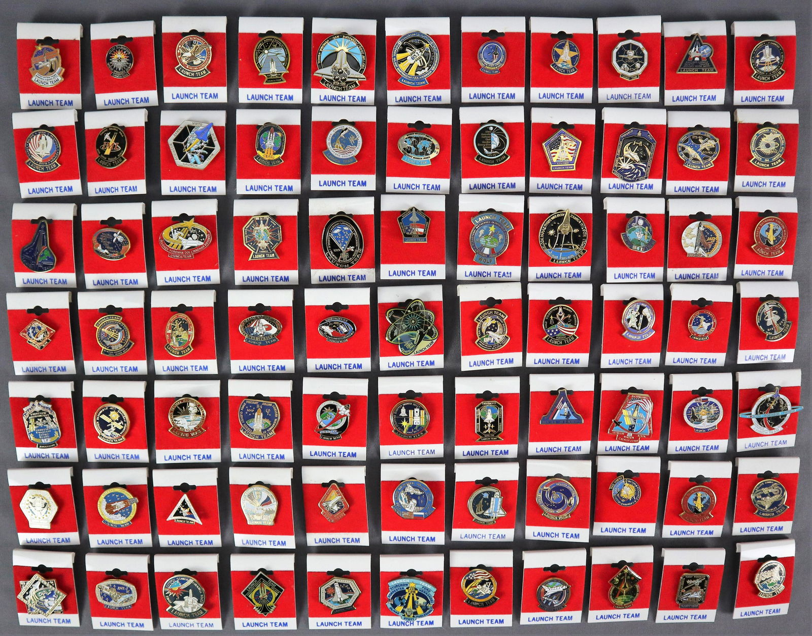 77 - "Launch Team" Pins (1 of 2)