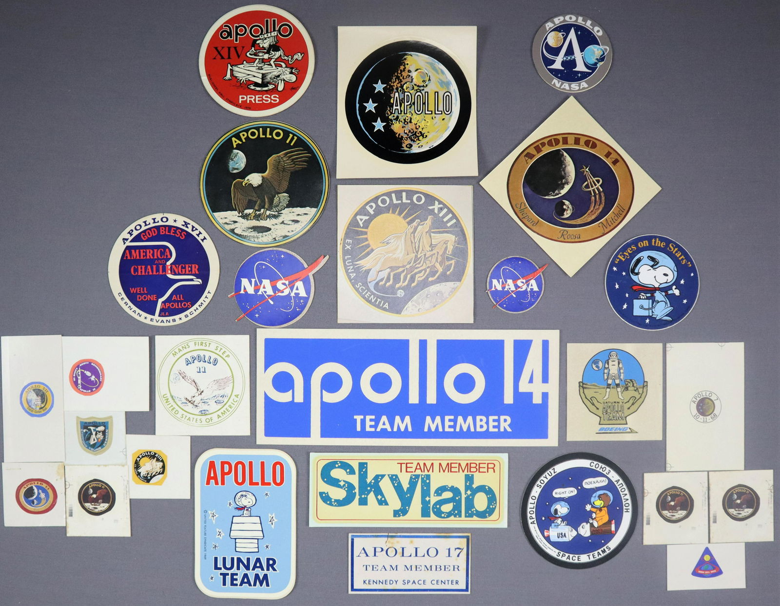 27 Hard to Find Apollo Employee Given Decals (0103) on Jun 25, 2022