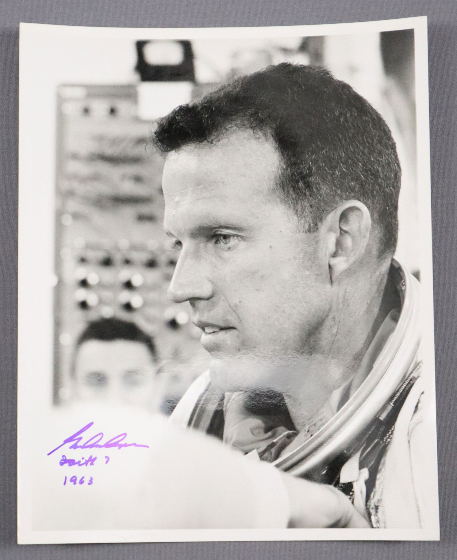 Gordon Cooper Vintage Signed NASA Photograph (1 of 2)