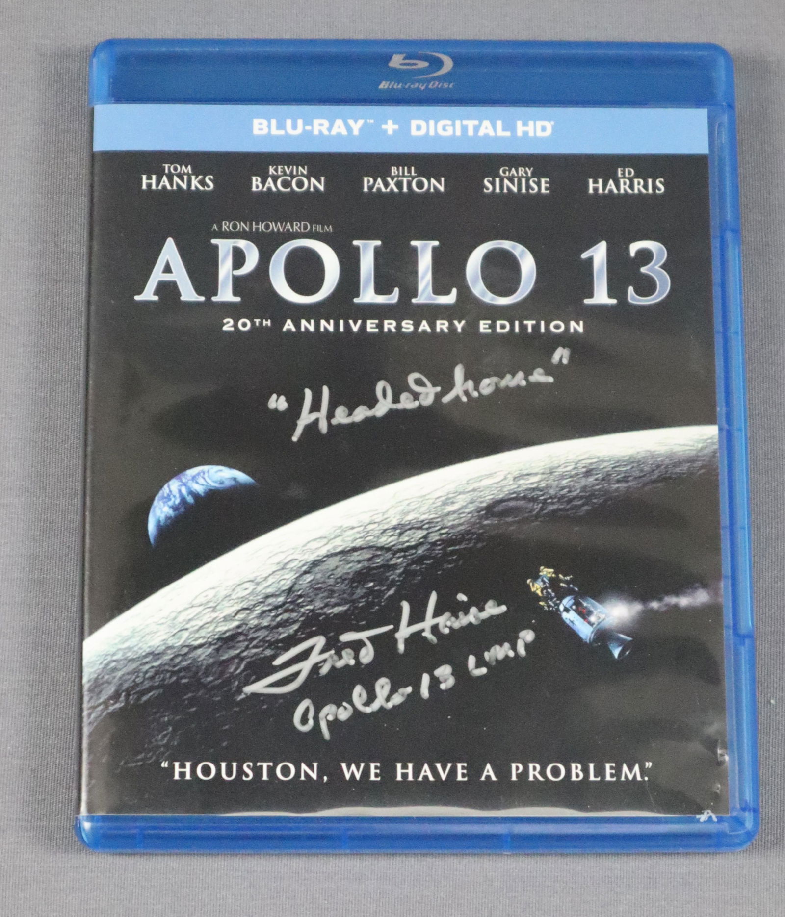 Apollo 13 Movie DVD Signed By LMP Fred Haise (1 of 3)