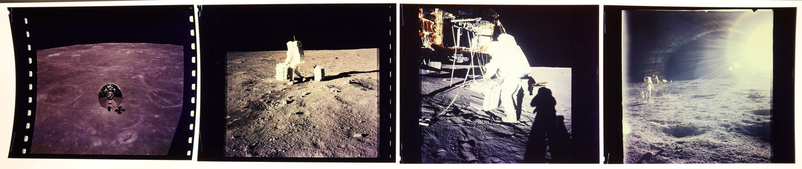 4 - Apollo Lunar Color Positives 8" x 10" (1 of 1)