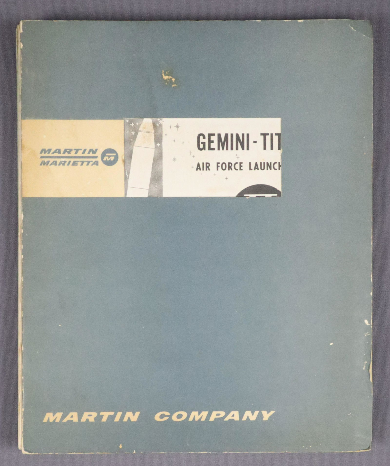 Gemini GT-3 Titan II Air Force Press Handbook (1 of 8)