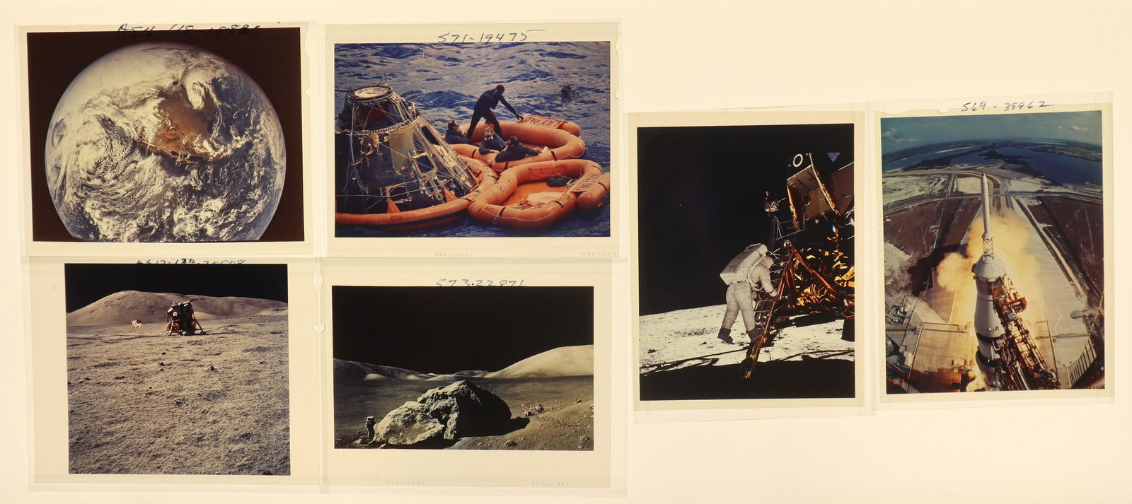 6 - Apollo NASA Color Transparencies 4" x 5" (1 of 1)