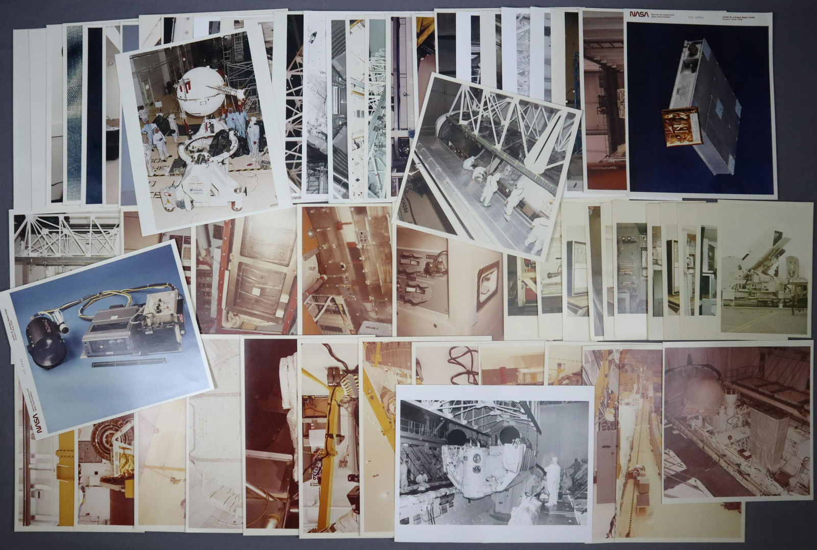 60 - Vintage Space Shuttle Payload & Tracking Photographs (1 of 2)