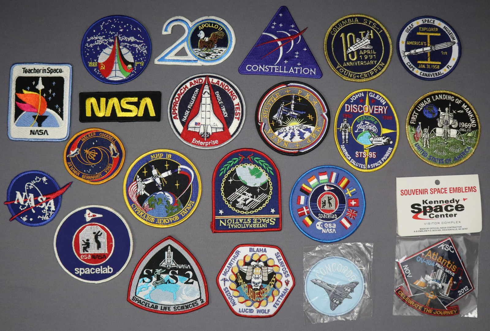 21 - Assorted NASA Patches (1 of 2)