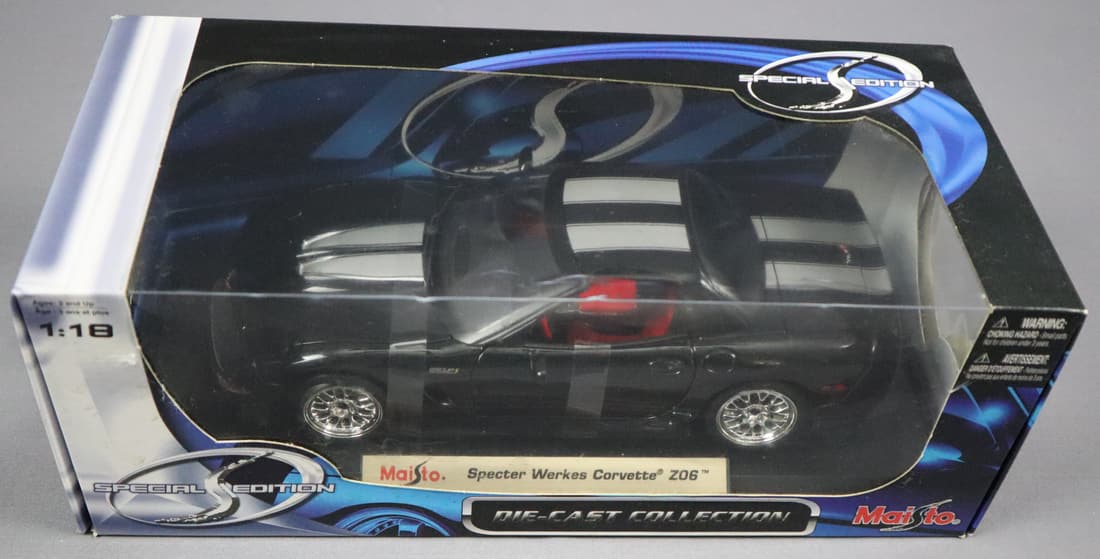 Maisto Special Edition Specter Werkes Corvette 1/18 Scale Model Car (1 of 3)