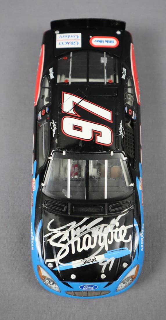 Kurt Busch Signed #97 Stock Car 1/18 Scale Die Cast Model Car (1 of 4)