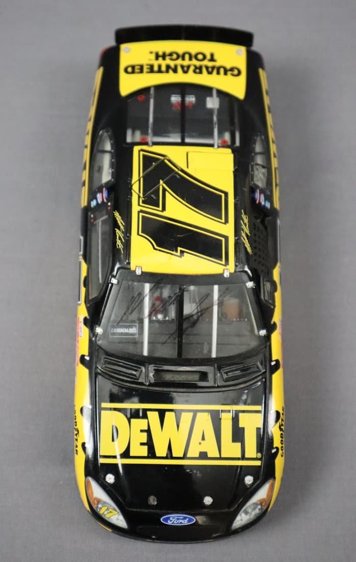 Matt Kenseth Signed #17 Stock Car 1/18 Scale Die Cast Model Car (1 of 4)